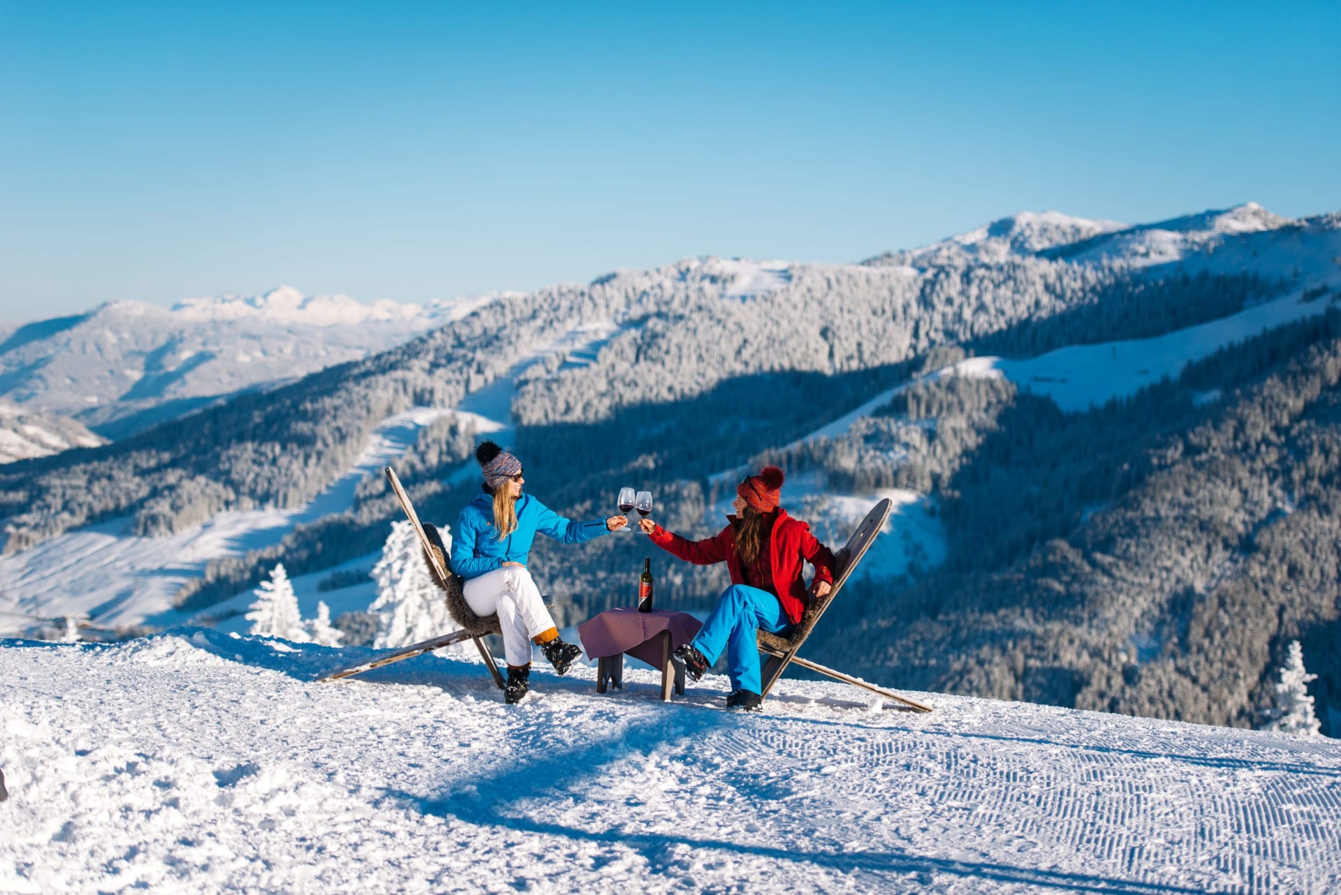 Skigenuss zur Märzmitte in der Salzburger Sportwelt